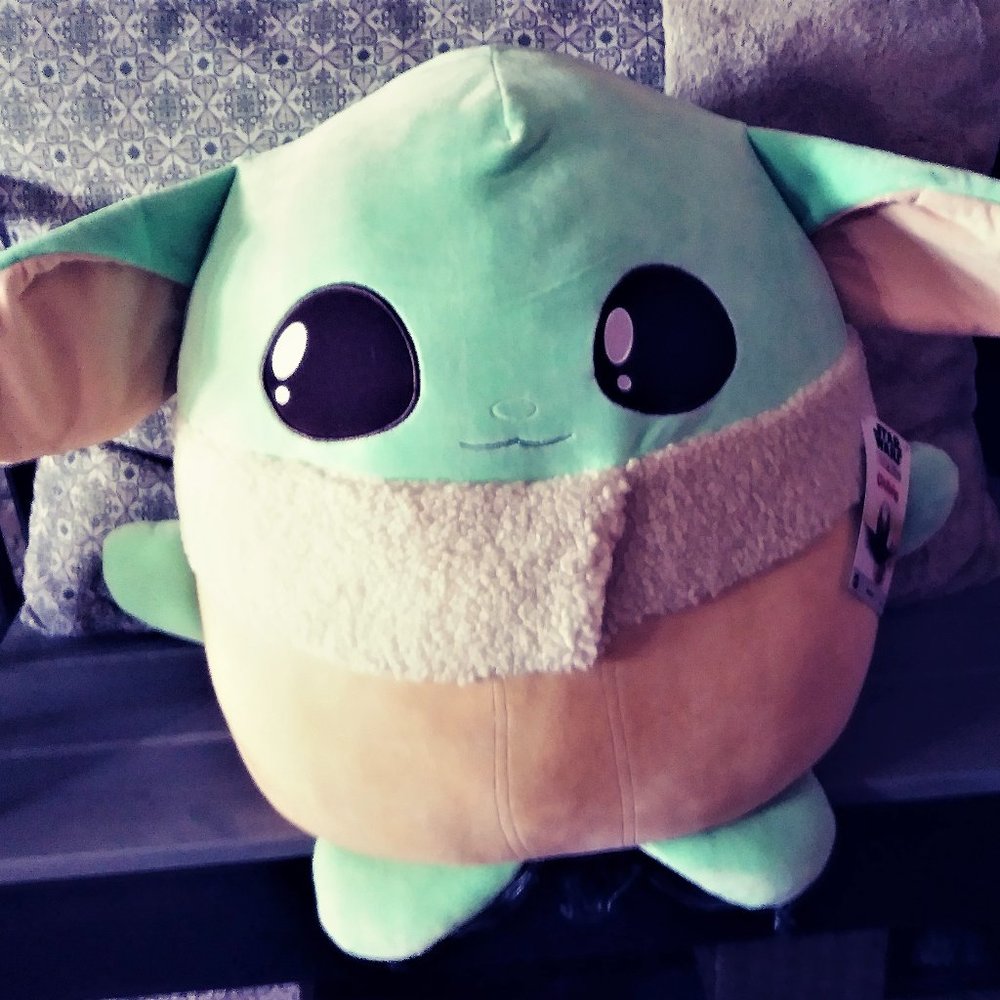 Giant Plush 20" Disney Star Wars The Child, Grogu, Baby Yoda, New With Tag